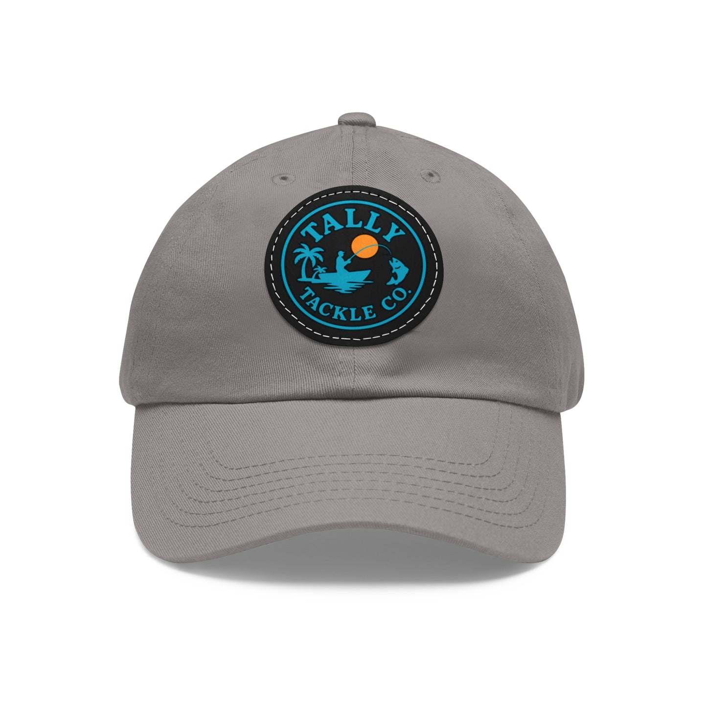Dad Hat with Leather Patch
