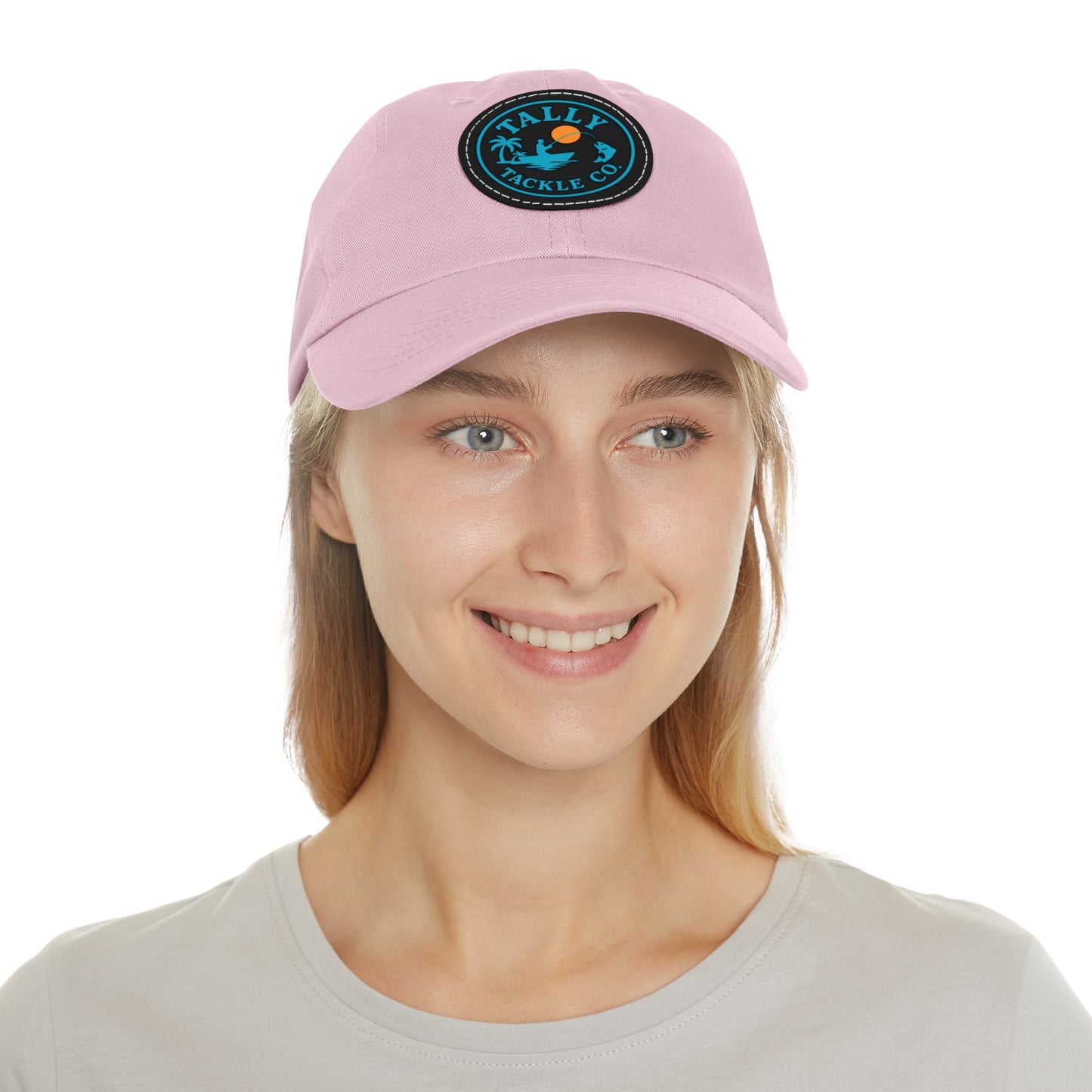 Dad Hat with Leather Patch