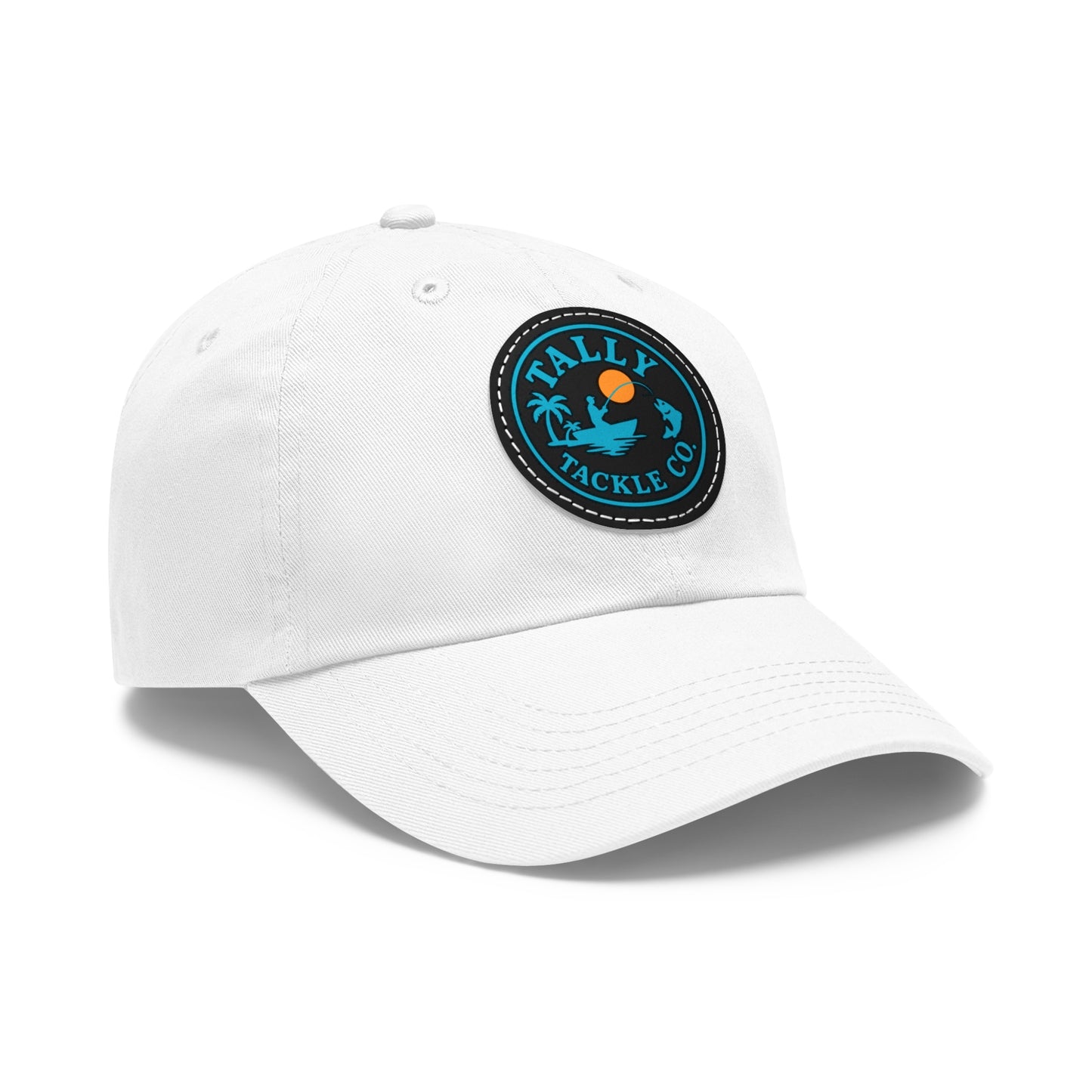 Dad Hat with Leather Patch