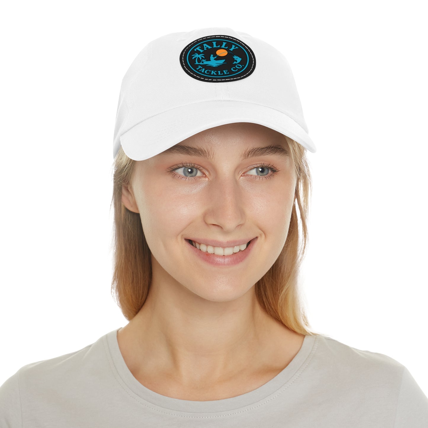 Dad Hat with Leather Patch