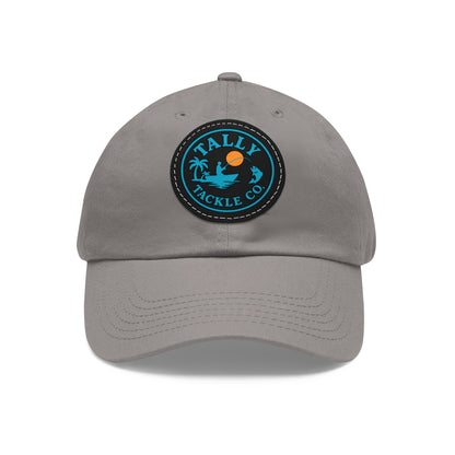 Dad Hat with Leather Patch