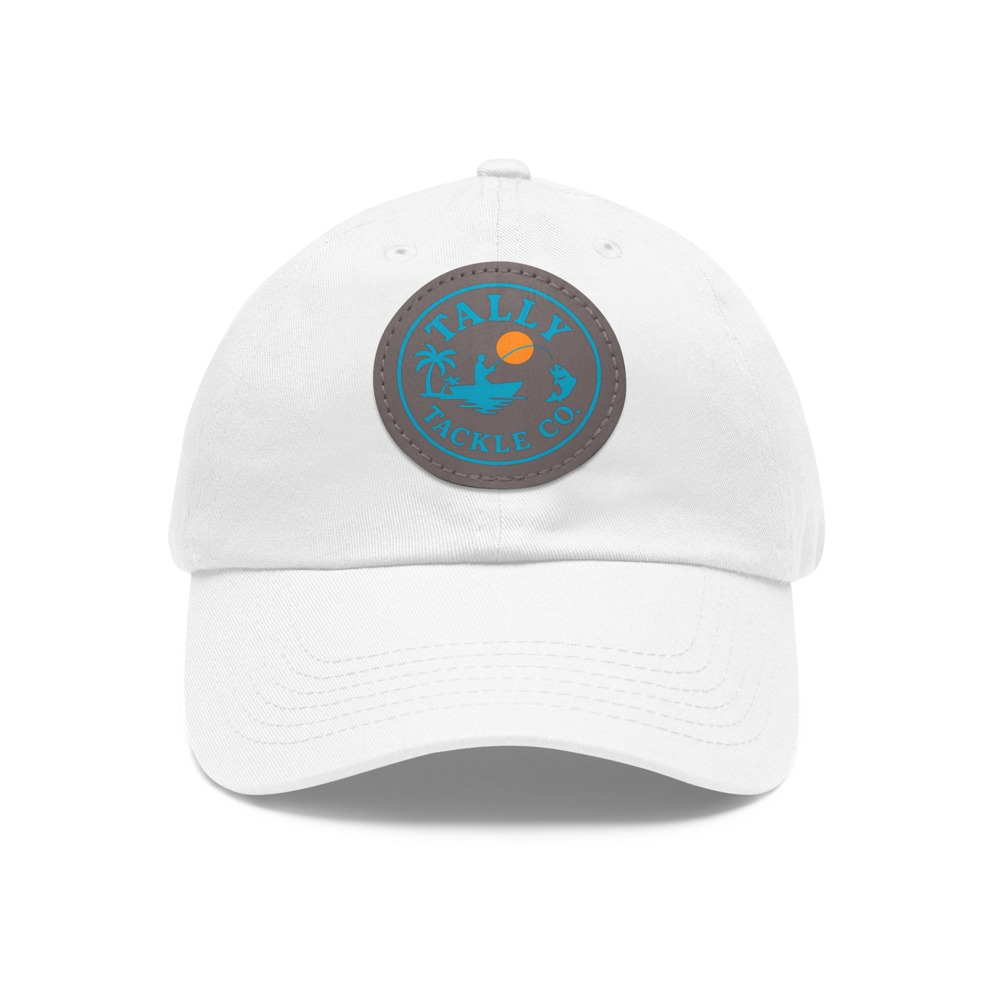 Dad Hat with Leather Patch