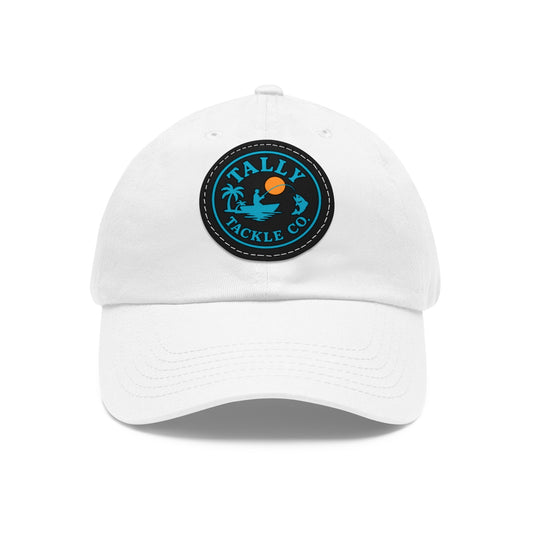 Dad Hat with Leather Patch