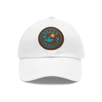 Dad Hat with Leather Patch