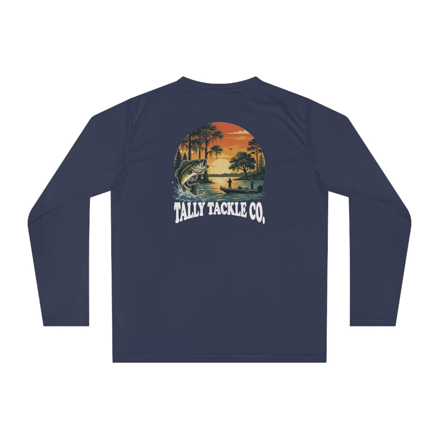 Performance Long Sleeve Shirt - Sunset Bass