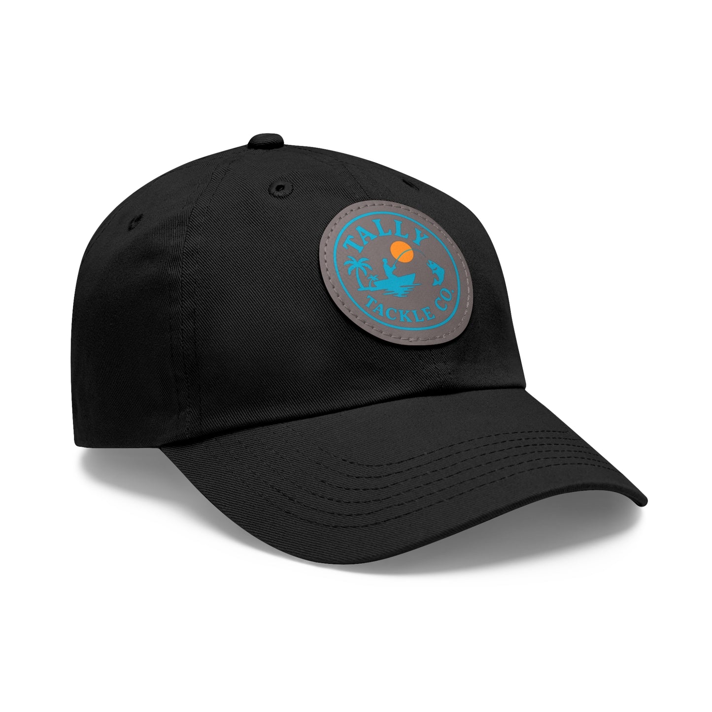 Dad Hat with Leather Patch