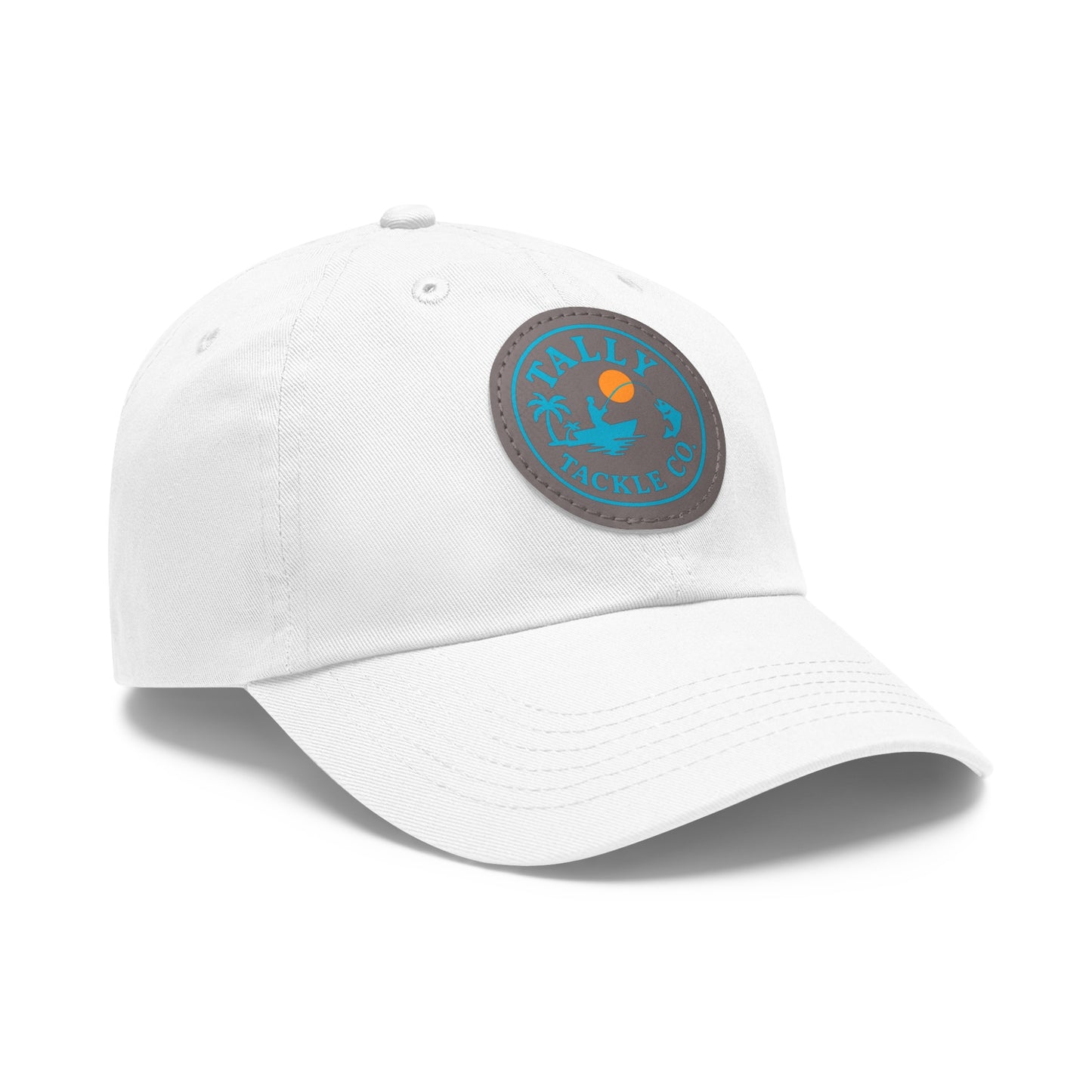 Dad Hat with Leather Patch