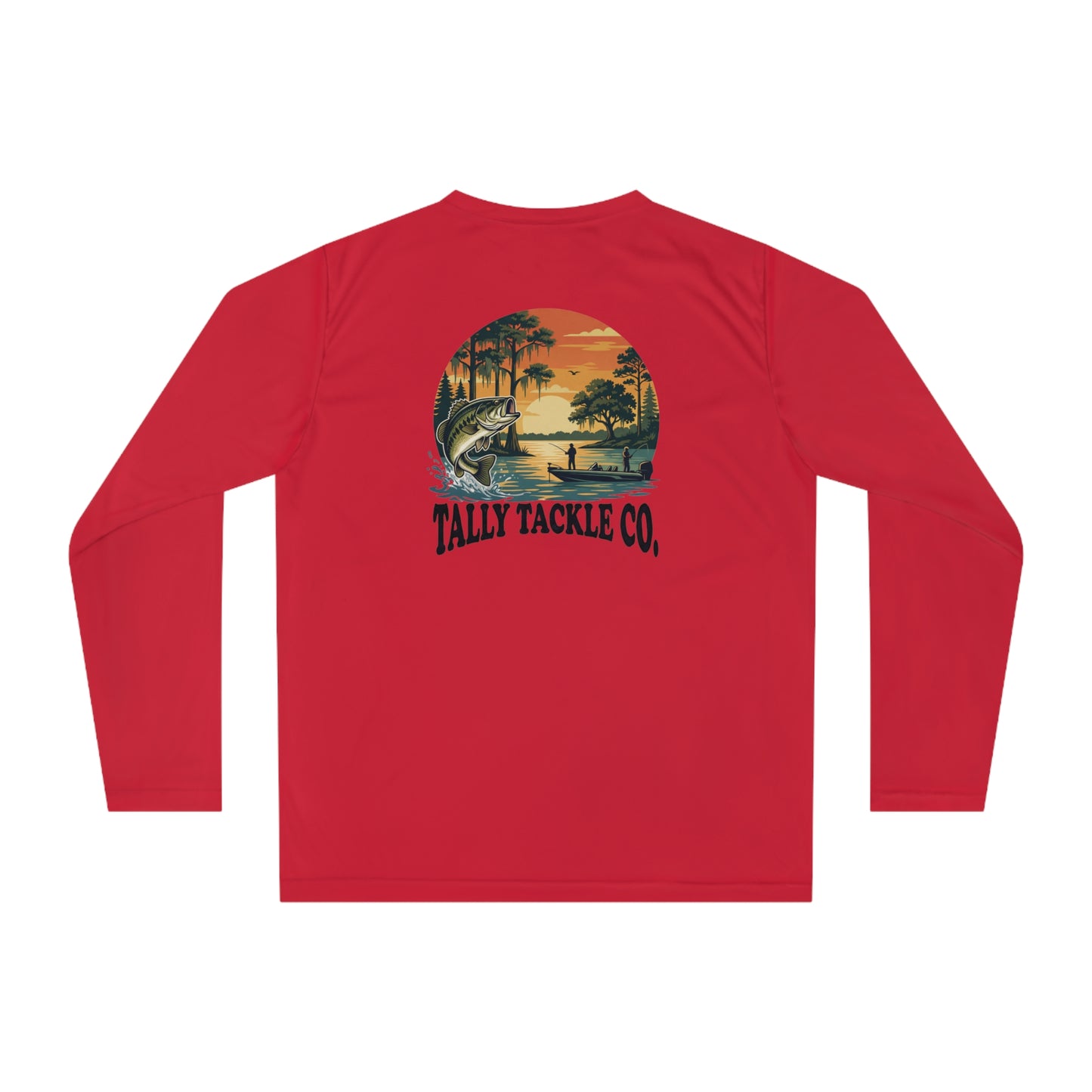 Performance Long Sleeve Shirt - Sunset Bass